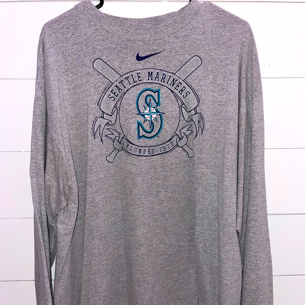 🌫comfy seattle mariners nike long sleeve tshirt🌫
